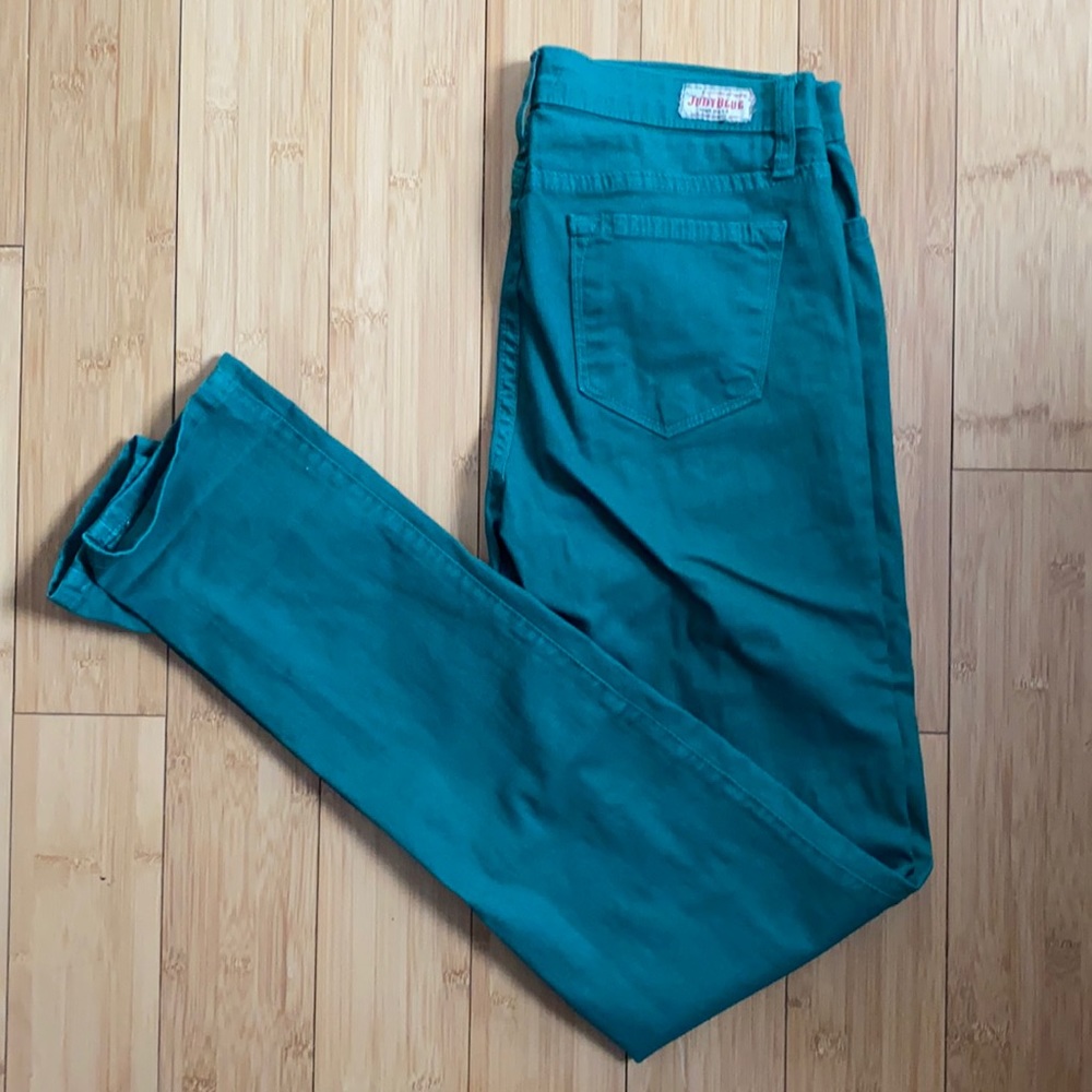 Green Judy blue jeans